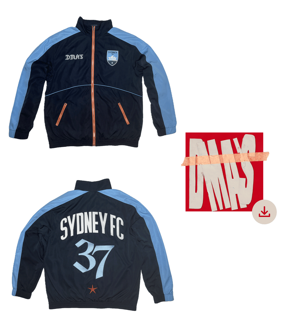 DMA'S x SYDNEY FC TRACK JACKET + DIGITAL DOWNLOAD