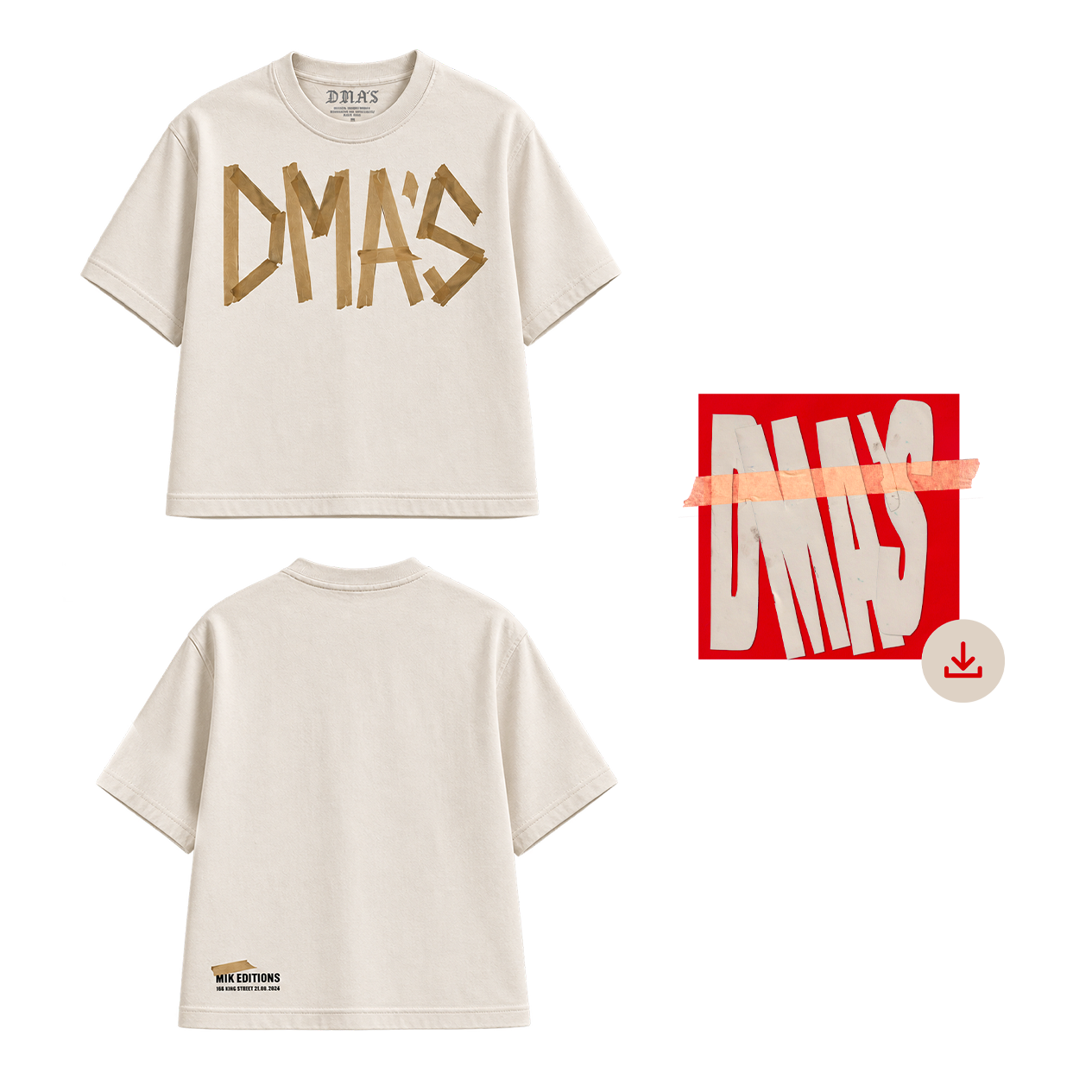 MIK X DMA'S TEE + DIGITAL DOWNLOAD