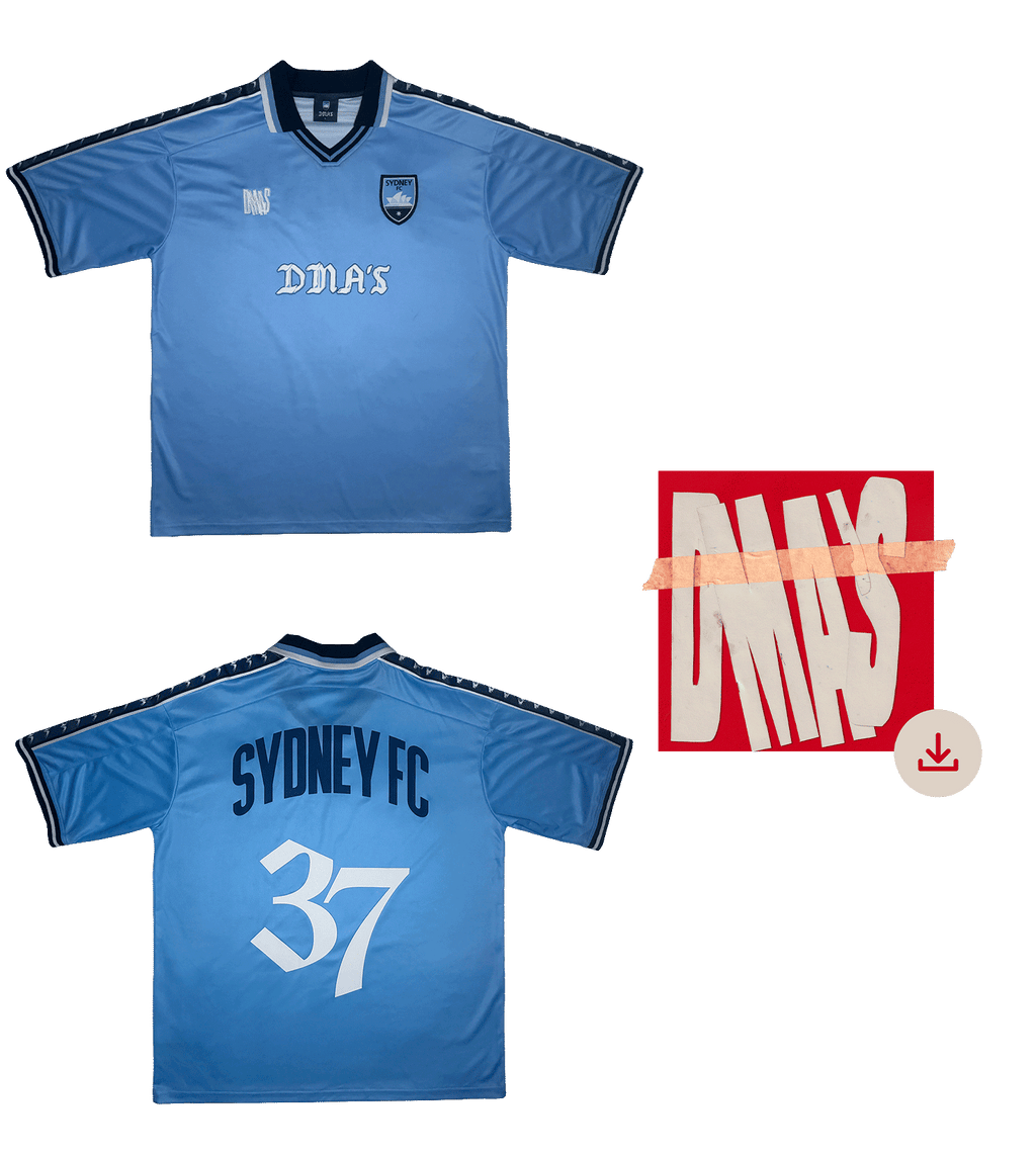 DMA'S x SYDNEY FC JERSEY + DIGITAL DOWNLOAD