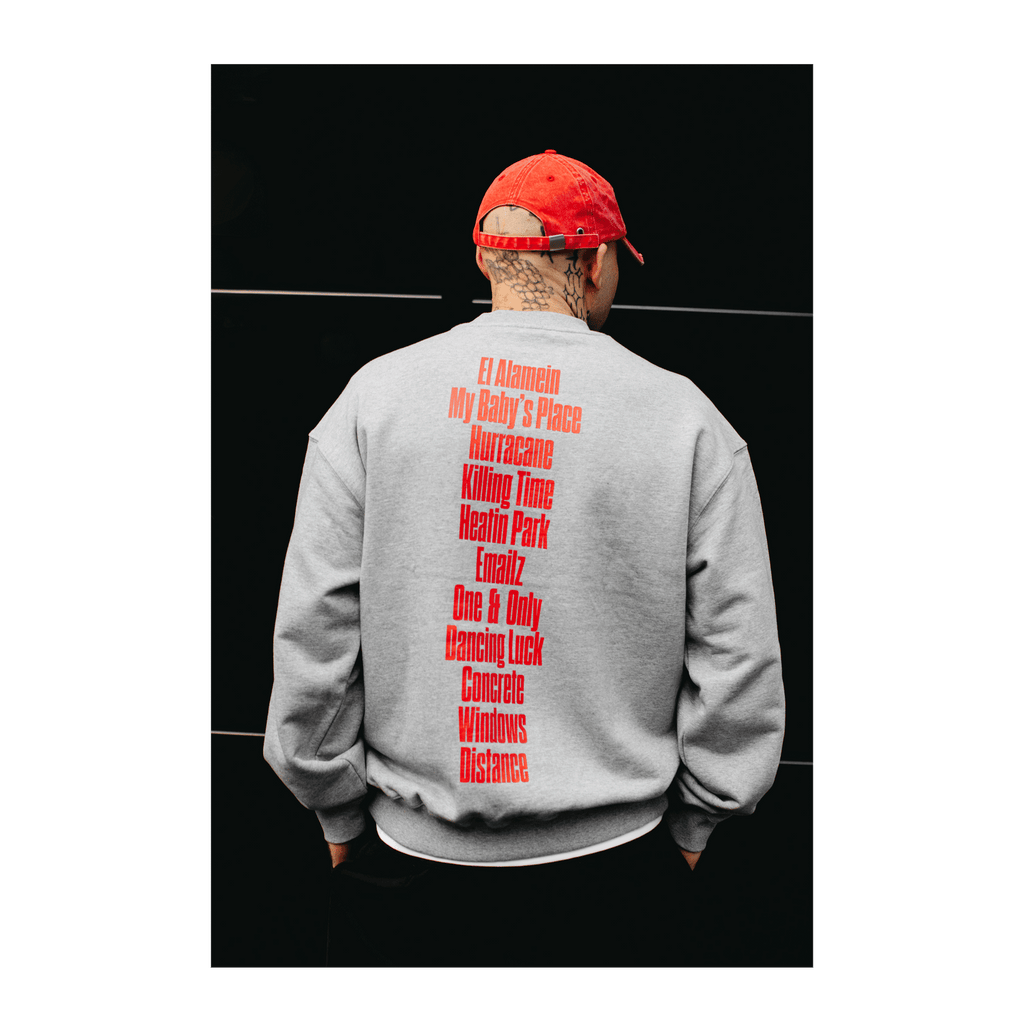 OLDE TRACKLIST CREWNECK