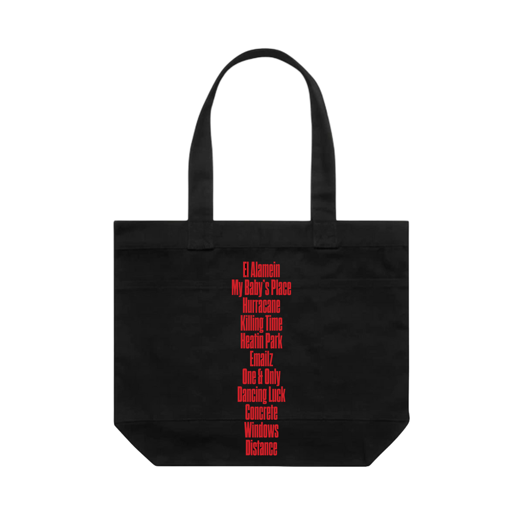 DMA’S TRACKLIST TOTE