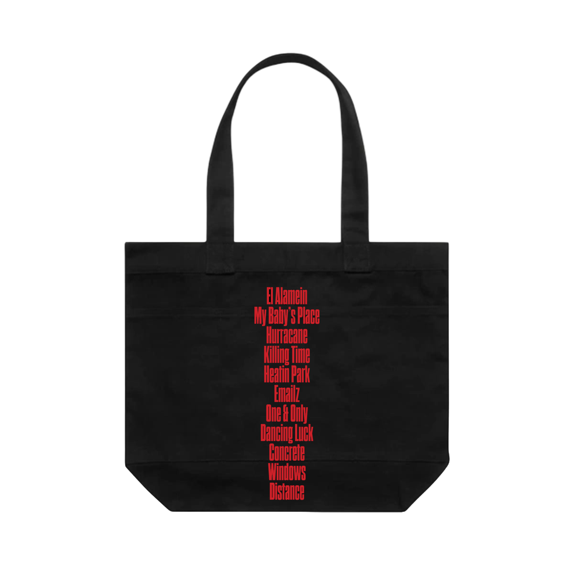 DMA’S TRACKLIST TOTE